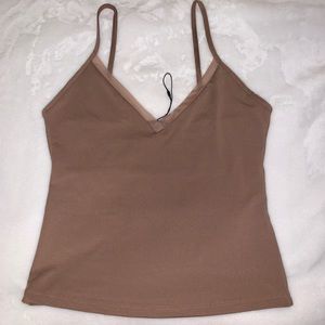 New!! Zara crop top- sexy silky tank top. Sz Small